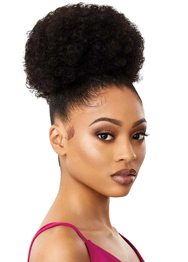 OUTRE PRETTY QUICK DRAWSTRING PONYTAIL AFRO SMALL, SIDE VIEW